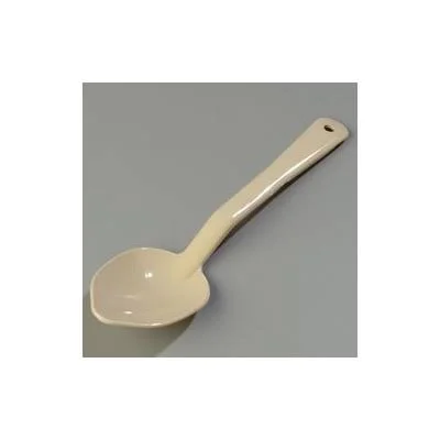 Carlisle Food Service Products Solid Serving Spoon (Set of 12), Beige