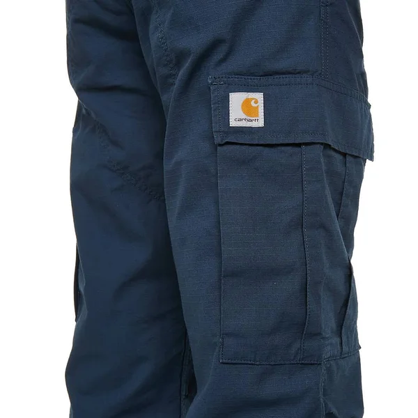 Carhartt WIP Regular Cargo Pant Columbia Ripstop, 6.5 oz - Admiral Rinsed - 32/34 - Men