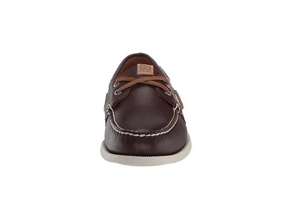 Sperry Top-Sider Men's Authentic Original 2-Eye 85th Anniversary Shoe, Size: 8.5, Brown/White Leather