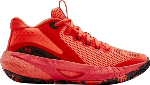 Under Armour Women's HOVR Breakthru Basketball Shoes - Red, 14