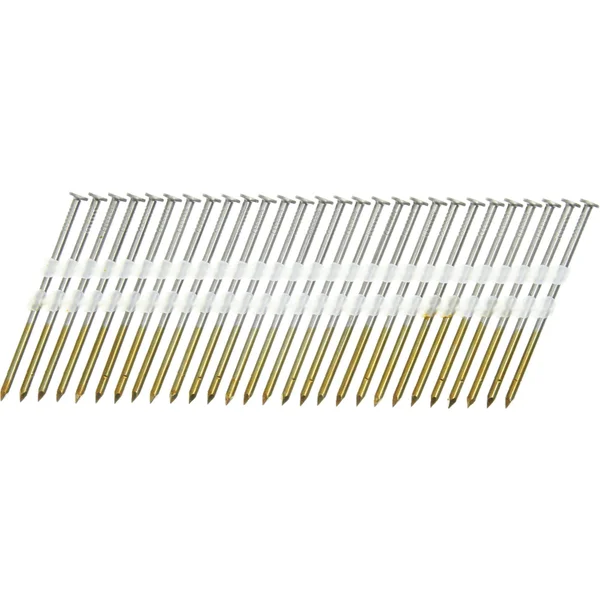 Senco Kd27apbsn 3 inch 20 Angled Strip Full Round Head Smooth Shank Plastic Collated Bright Basic Nails 4000 Count