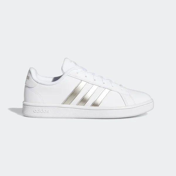 Adidas Grand Court Base Shoes White 10 - Womens Tennis Shoes
