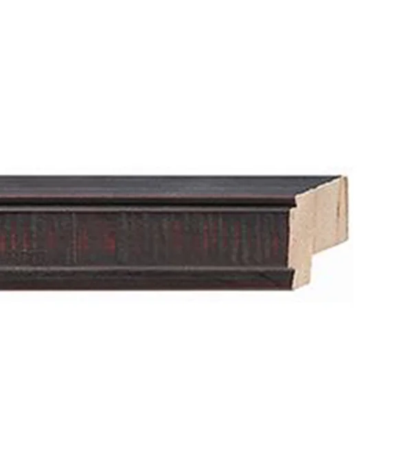 CustomPictureFrames.com 24x48 Stately Brown Wood Picture Frame - with Acrylic Front and Foam Board Backing