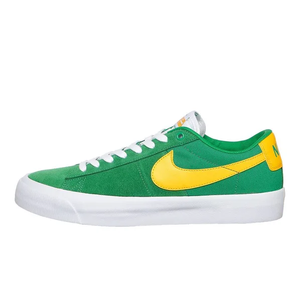 Nike SB Zoom Blazer Low Pro Gt Shoes (lucky green/university gold Black white)