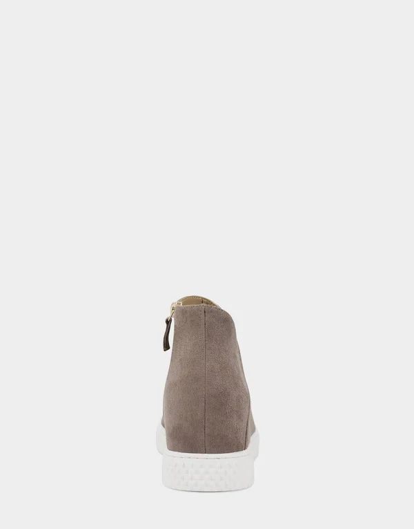 Women's Aerosoles Zirah Wedge Bootie - Taupe - Size 8