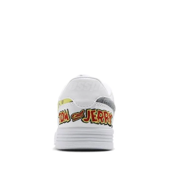 Reebok Tom & Jerry x Royal Techque T &White Grey& White/Cold Grey 5/Bright Yellow Sneakers/Shoes H00841 (US Size 6.5)
