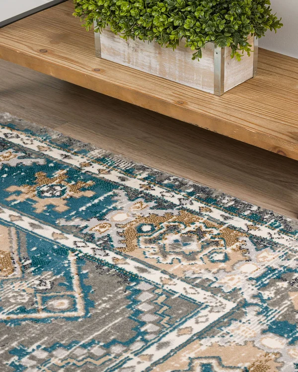 Dalyn Karma KM22 Charcoal Area Rug 2&3x22x7&5x22