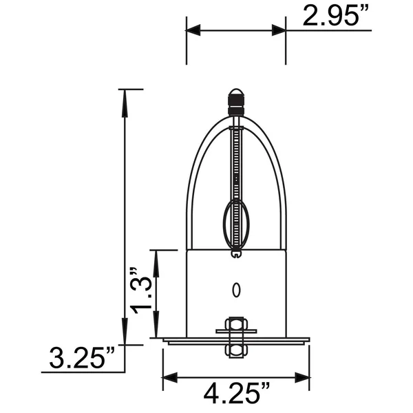Access Vail Brushed Steel LED Vanity 31002LEDSWAD-BS/OPL