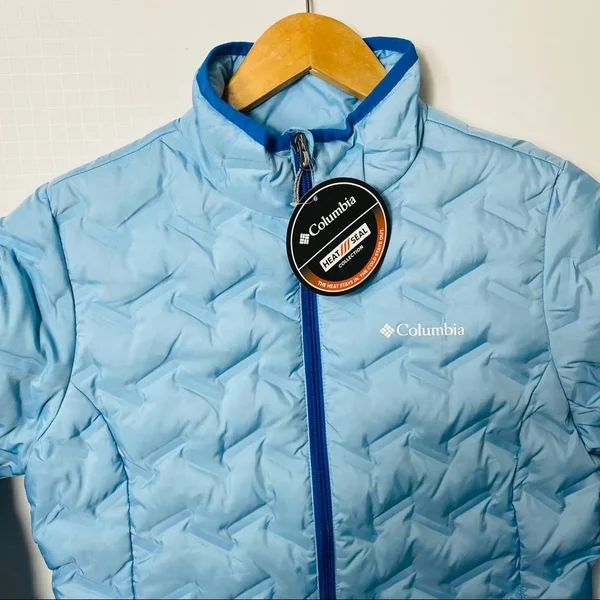 Columbia Women's Delta Ridge Down Insulated Jacket - Size: Medium, Blue