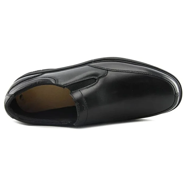 Men's Nunn Bush Myles St. Moc Toe Slip On - Size: 11, Black