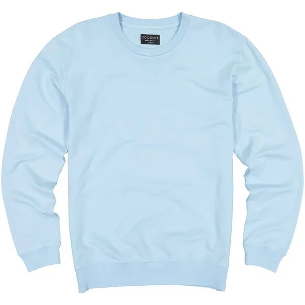 Goodlife Men's Micro Terry Crewneck Sweatshirt - LT. Heather Grey