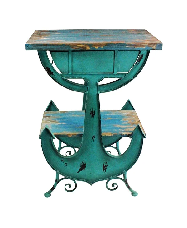 Design Toscano Anchors Aweigh Vintage Coastal Side Table
