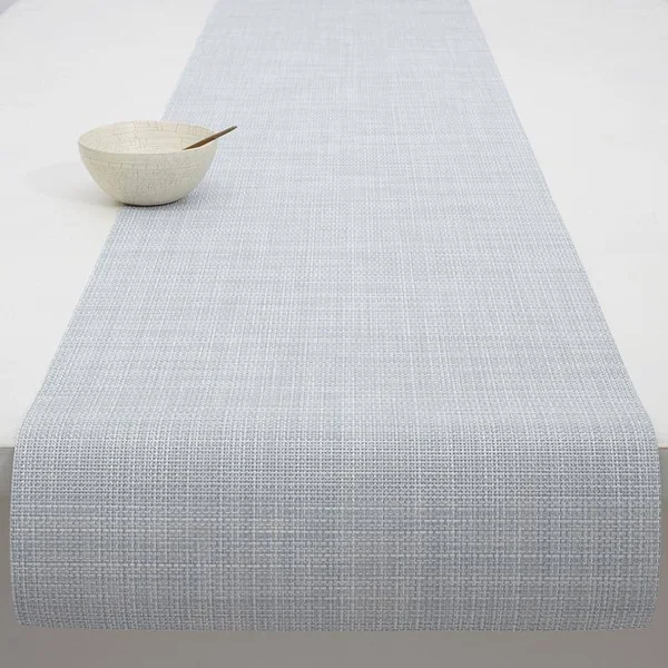 Chilewich Mini Basketweave Table Runner - Dark Walnut - 14 x 72
