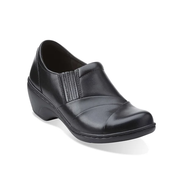 Women's Clarks Channing Essa, Size: 11, Black Leather