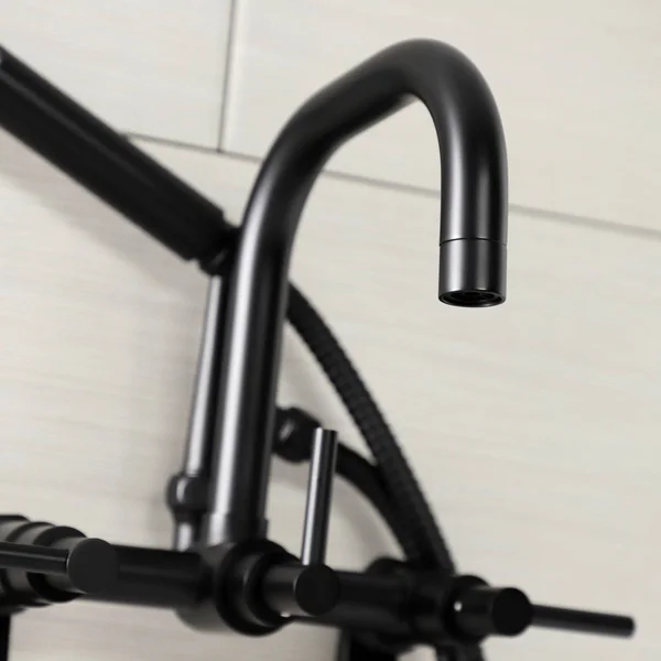 Concord Wall Mount Clawfoot Tub Faucet - Oil Rubbed Bronze