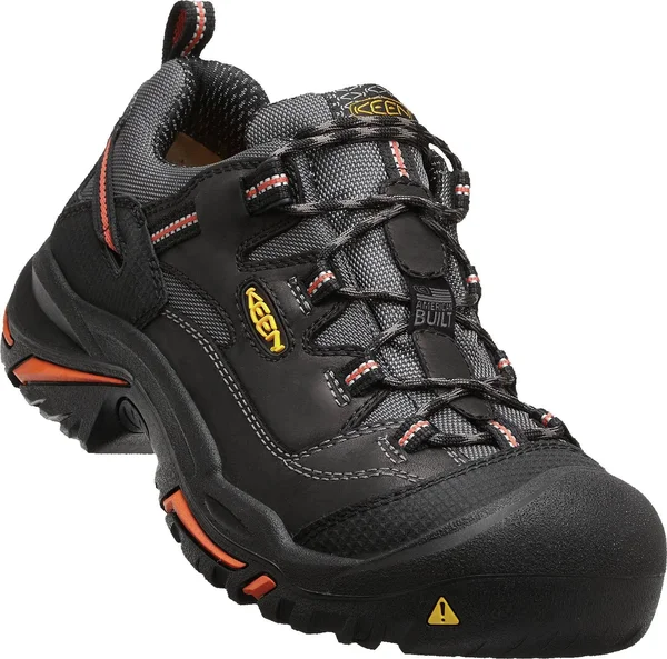Keen Utility Braddock Low Steel Toe, Men's Black/Bossa Nova