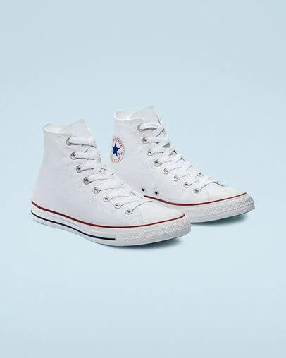 Converse Chuck Taylor All Star High Top (White Size 4) Unisex Canvas Shoes