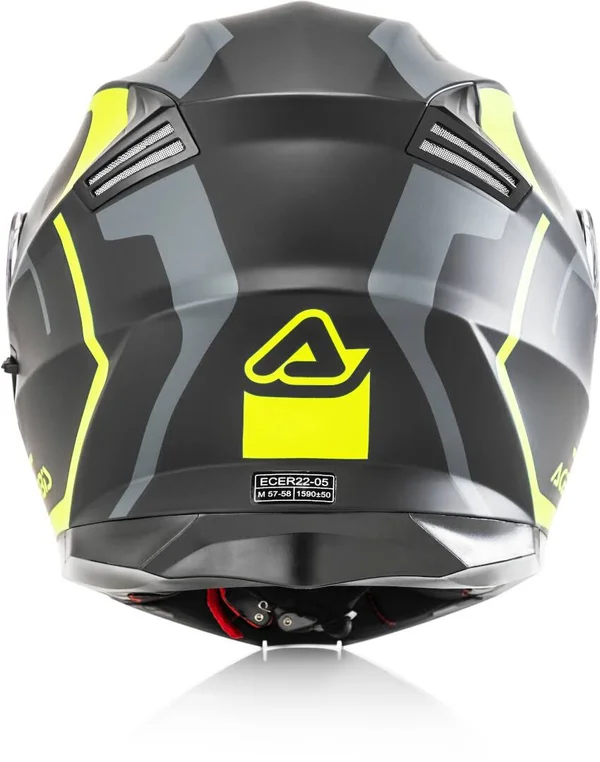Acerbis - Helmet Serel Black, Yellow - Size XXL