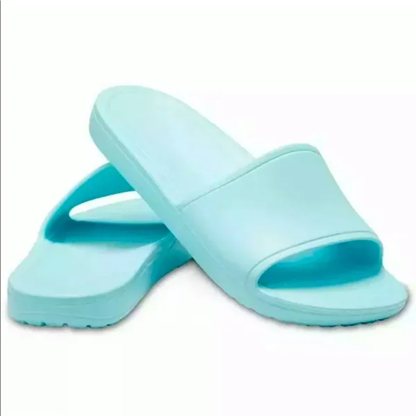 Crocs Women's Sloane Slide Sandals, Size: 11, Blue