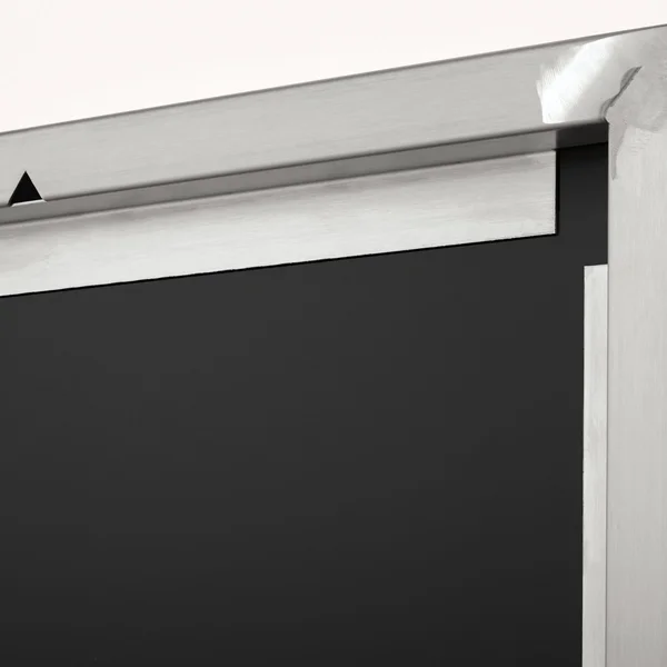 Room & Board - Modern Infinity Mirror 2D 24W 36H in Sapphire Blue