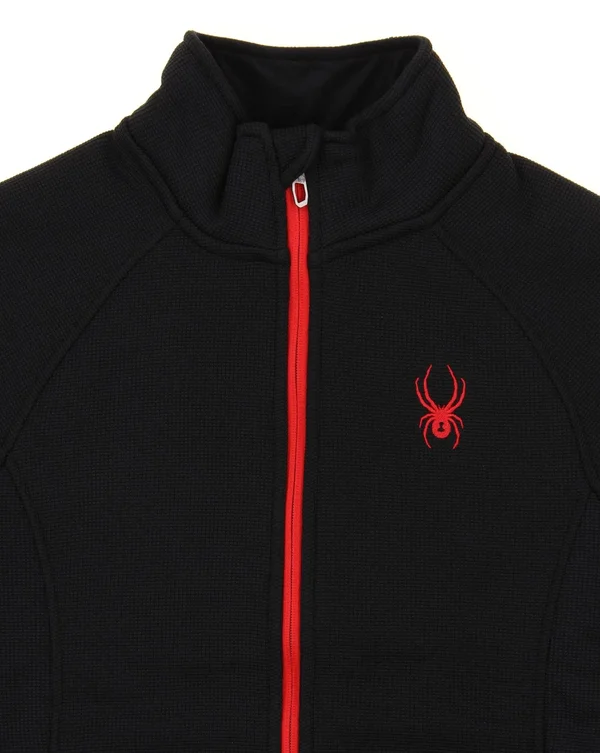 Spyder Steller Full Zip Jacket for Men Black Medium