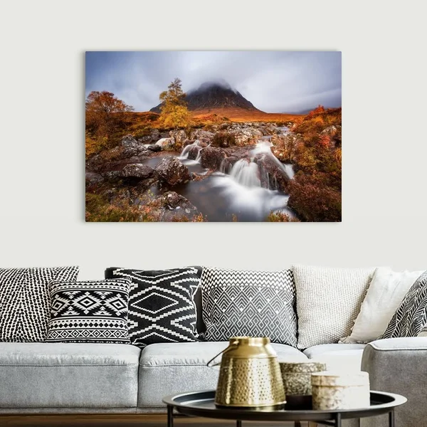 Autumn in The Glencoe, Canvas Wall Art, 60x40, Great Big Canvas