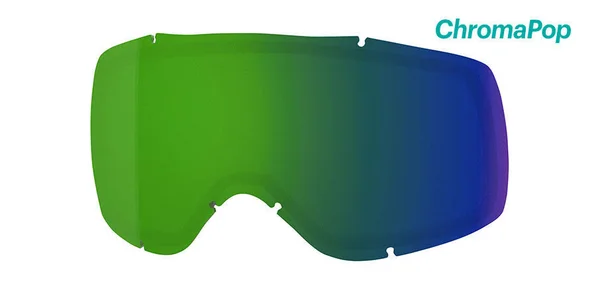 Smith Showcase Goggles Replacement Lens - Women's Chromapop Sun Green Mirror One