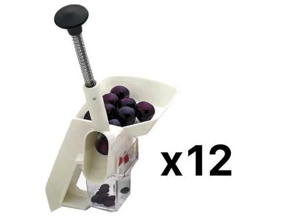 Norpro Deluxe Cherry Stoner/Pitter with Clamp Base (Pack of 12)