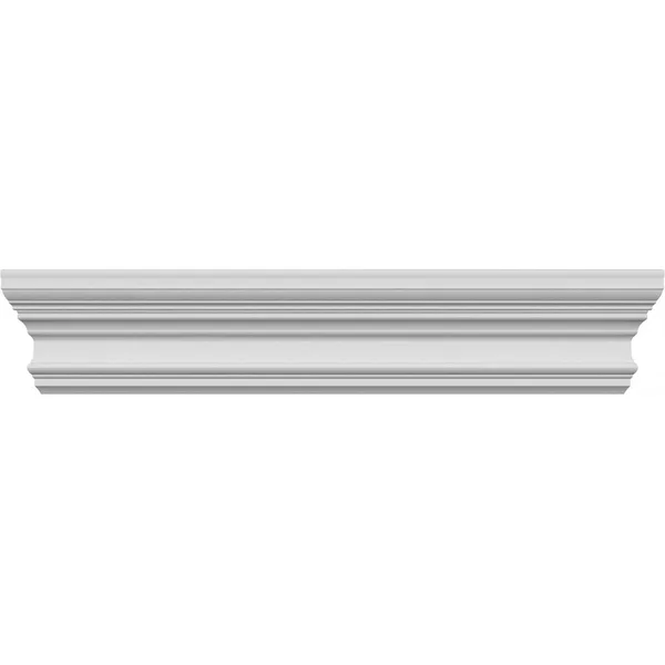 Ekena Millwork CRH05X35SE 35x22 Bottom Width x 38 1/4x22 Top Width x 5 1/2x22H x 1/2x22P Seville Crosshead