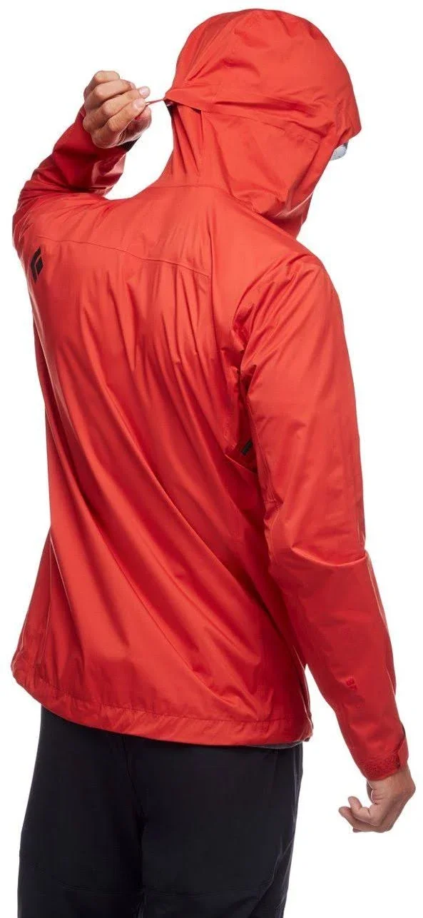 Black Diamond Men's Stormline Stretch Rain Shell - XXL - Black