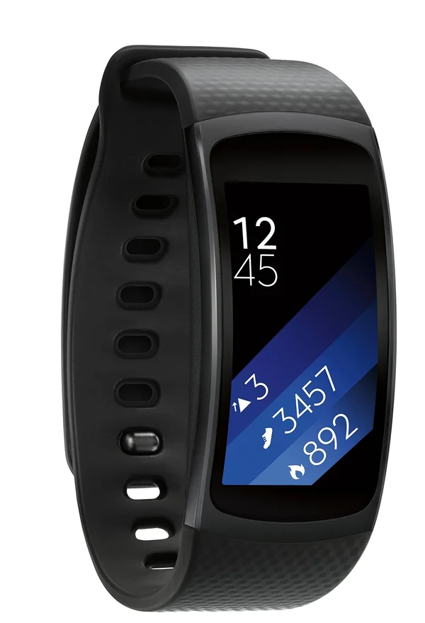 Samsung Gear Fit2 - Activity Tracker with Heart Rate Monitor - Small - Black