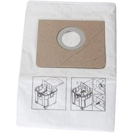 Fein Bags - Turbo II - 5 Pack Turbo Bags, 5-Pack - 31345062010, These Fleece Filter Bags Are for Use with The T27117 Turbo II HE
