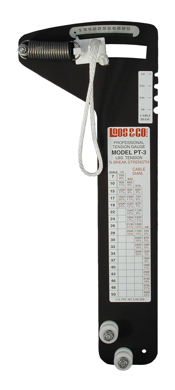 Locoloc PT-3 Tension Gauge, 550 to 4500 lb.
