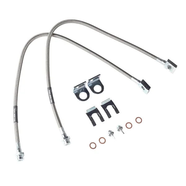 Rubicon Express RE1550 Front Stainless Steel Brake Line Set