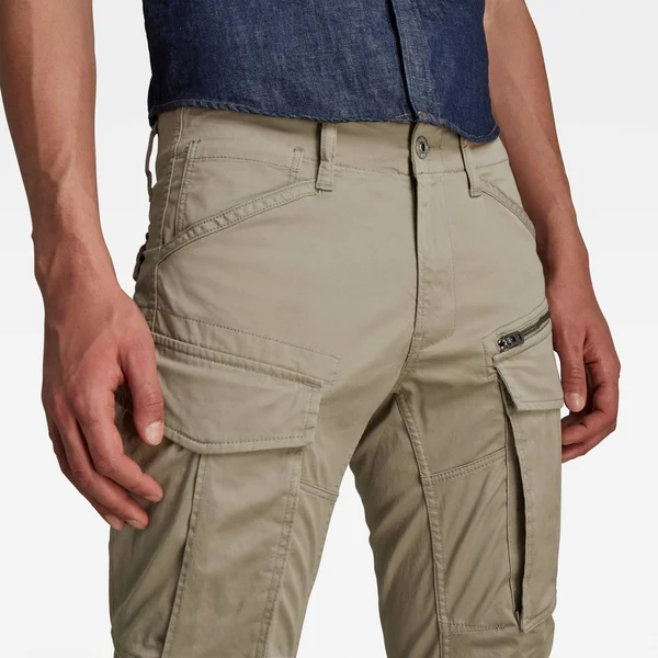 G-Star Male Rovic Zip 3D Straight Tapered Pant Pants Tapered Beige