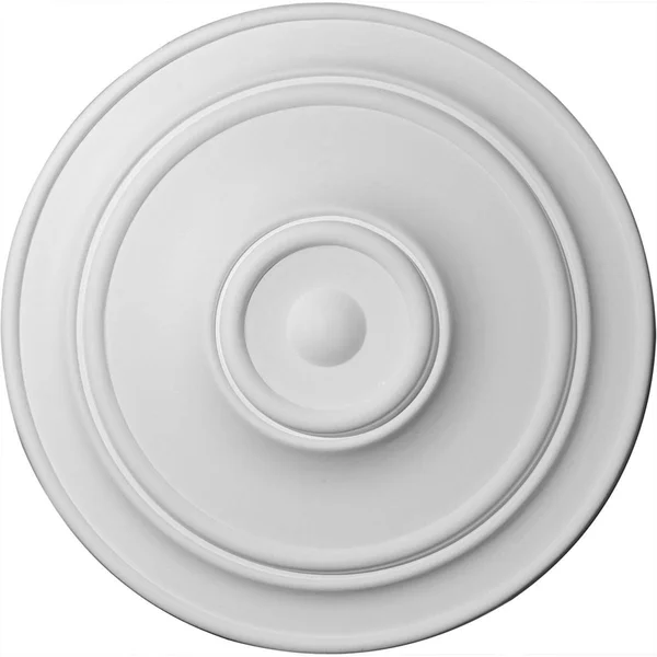 40 1/4x22OD x 3 1/8x22P Small Classic Ceiling Medallion (Fits Canopies Up to 10x22), Hand-Painted Polished Copper