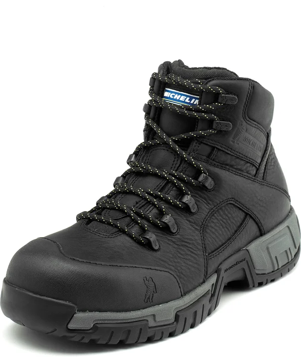 Michelin Work Boots Mens HydroEdge Steel Toe Puncture Black XHY866 - Men's, Size: 11.5