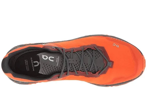 on Men's Cloudventure Peak Running Shoes Flame - Shadow 12