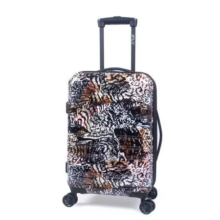 Ifly Hardside Luggage Fibertech 24 inch Checked Luggage, Wild, Adult Unisex