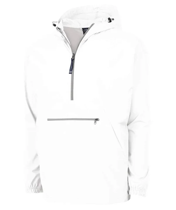 Charles River Apparel Pack N Go Pullover 9904 White