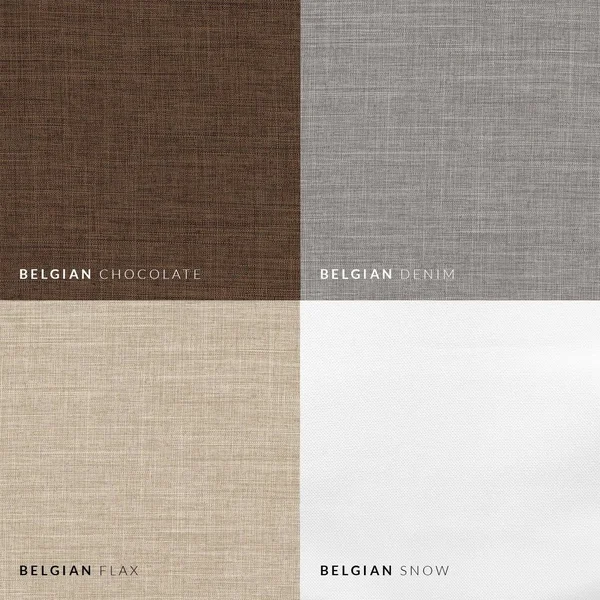 Chicology RMBS3364 Cordless Roman Shades & Soft Fabric Window Blind Belgian Snow - 33 x 64 in.