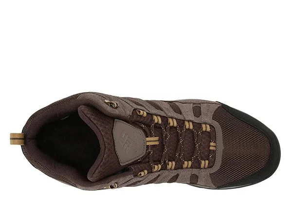 Columbia Men's Redmond V2 Mid Waterproof Boot - Size: 9, Cordovan/Baker