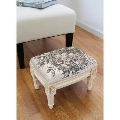Farrar Bird&s Nest Ottoman One Allium Way