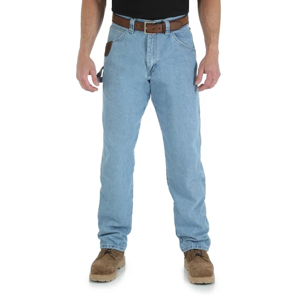 Men's Riggs Workwear by Wrangler Vintage Indigo Carpenter Jean