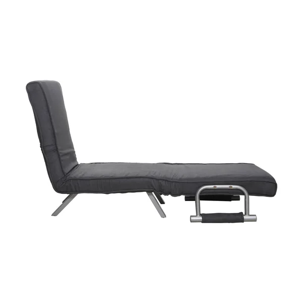 HomCom 5-Position Folding Sleeper Chair, Grey