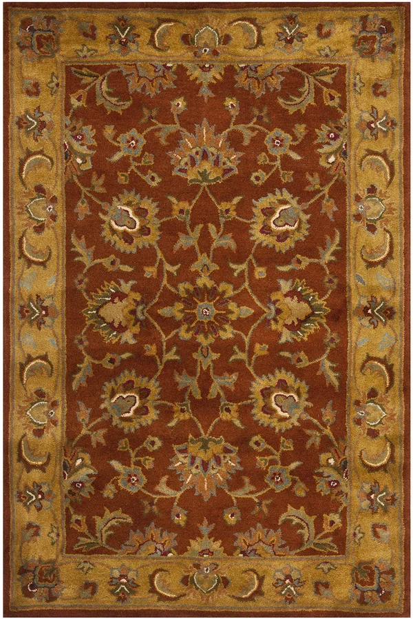 Safavieh Heritage Red/Natural 3 ft. x 5 ft. Area Rug