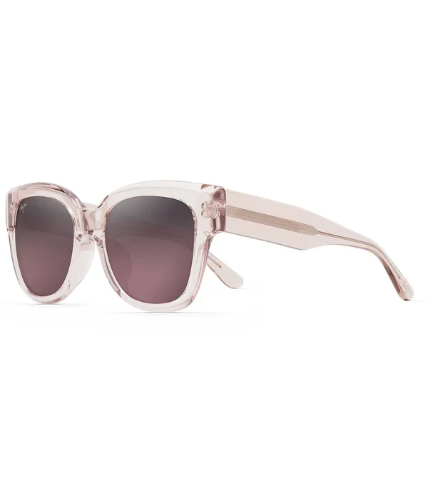 Maui Jim Siren Song Sunglasses Crystal w/ Hint of Pink, Maui Rose