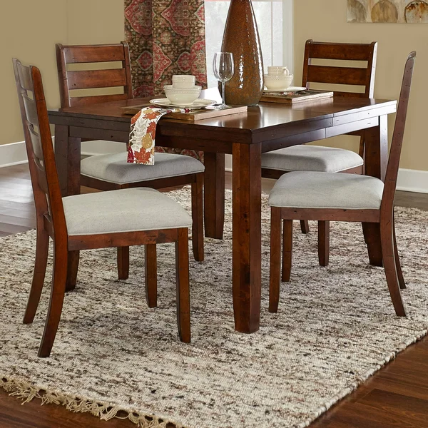 Linon Home Verginia Berber Reversible Flatweave Accent Rug - Dark Natural