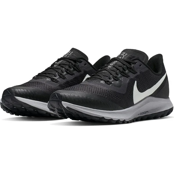 Nike Air Zoom Pegasus 36 Trail Oil Grey/Black Women's Trail Running Shoes, Size: 11