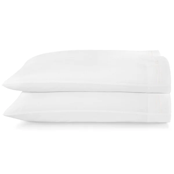 Peacock Alley Blush Stanza Sateen Pillow Cases -Standard
